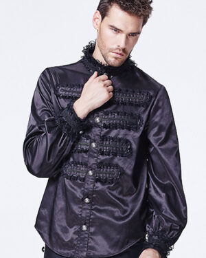 Y599 - Gothic fall/winter Men's Shirt-2XL