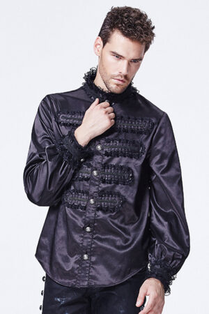 Y599 - Gothic fall/winter Men's Shirt-2XL