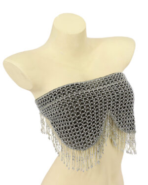 2255T - Strapless Beaded Top
