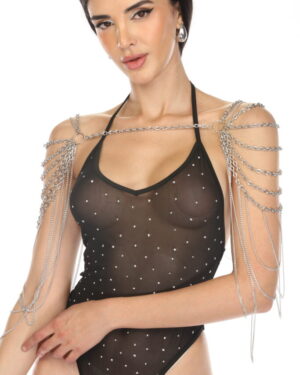 14767 - Layered shoulder chain harness