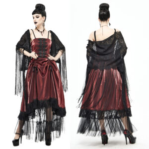 CA023 - Lace Shawl w/ fringes