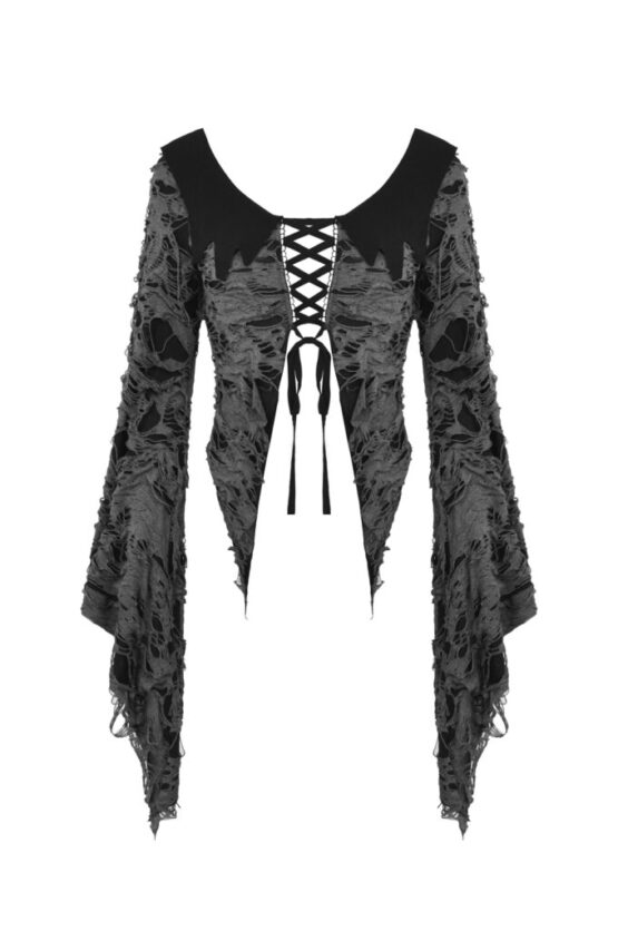 JW242 - Gothic shredded cardigan - S - Image 4