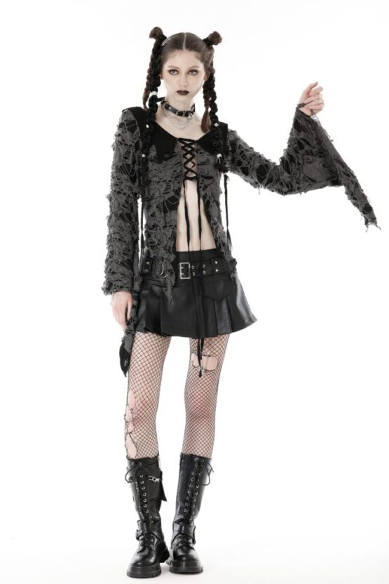 JW242 - Gothic shredded cardigan - S - Image 2