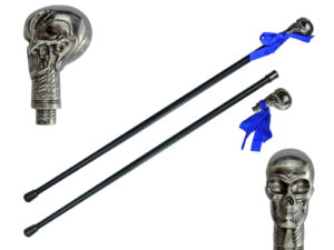 T28260 - 37" Walking Cane, Skull