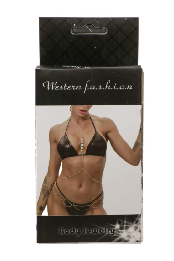 14689 - body jewelry w/belly chain - Image 7