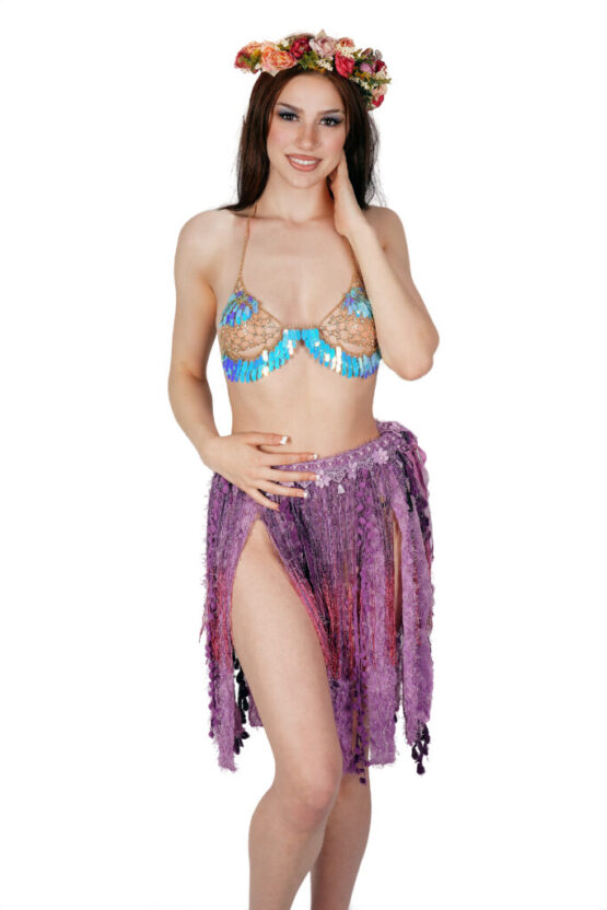 70130 - Floral Crown Headpiece, Multi Color - Image 4