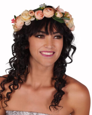 70131 - Floral Crown Headpiece, Multi Color