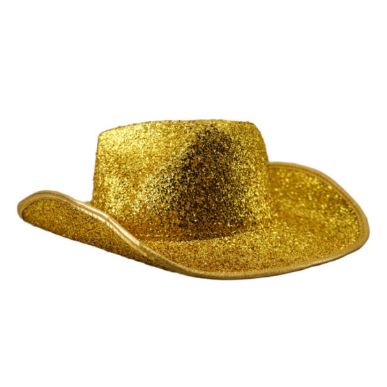 JC572 - Glitter grass cowboy party hat