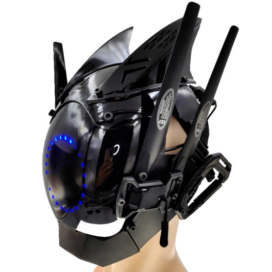 LED109 - Cyberpunk Futuristic LED Mask with Remote Control - Image 2