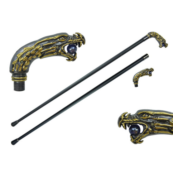 T28129 - 37" Dragon cane