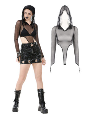 TW654 - Phantom grasp fingerlock bodysuit