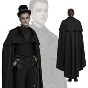 WY1810 - Retro goth cloak-L