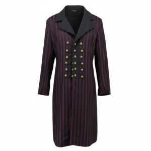 200111 - Pirate, Long Striped Jacket