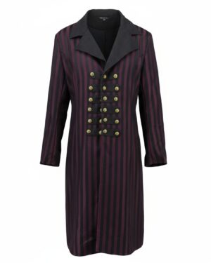 200111 - Pirate, Long Striped Jacket