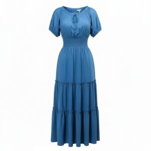 2336 - Off shoulder chemise dress