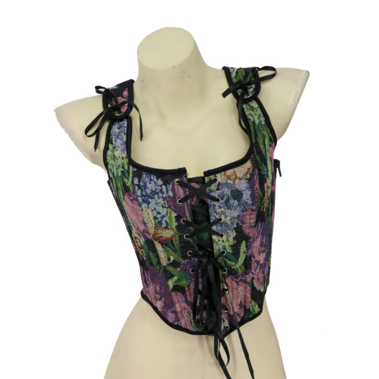 2856 - Flower print corset - Image 3