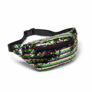 69179 - Mardi Gras Sequins Fanny Pack