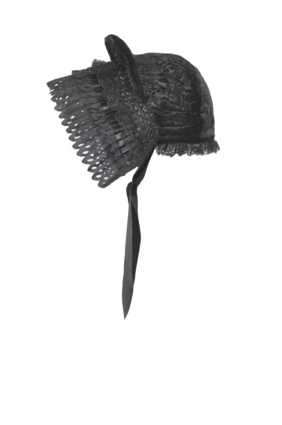 ACP010 - Dark kitty ears bonnet - Image 2