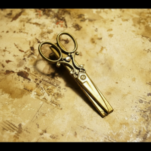 69806 - Steampunk scissors hair accessory