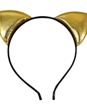 71597 - Cat ears headband-Gold