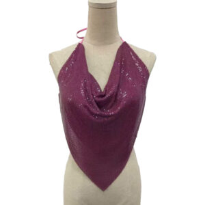 8508 - Chainmail 3mm Top V-shape - Magenta