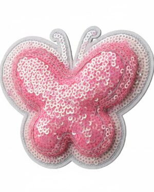 1282 - Butterfly sequin pasties-Pink