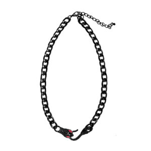 18582 - jt snake head chain necklace