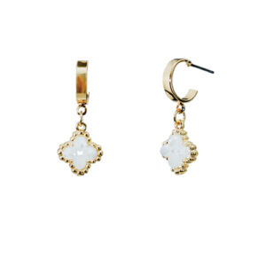 28721 - g glass bead clover mini hoopSize: 0.5x 1.25in