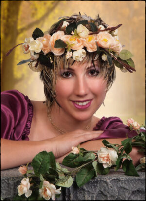 70117 - Purple Floral crown