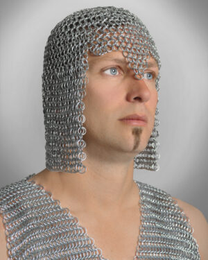 8380 - Chainmail Hood Galvinised Iron - Short