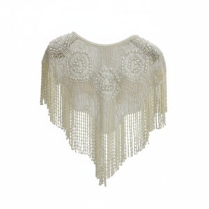 8870 - Beaded Pearl Shawl