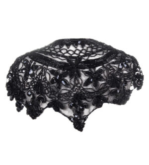 8900 - Beaded Collar - Black