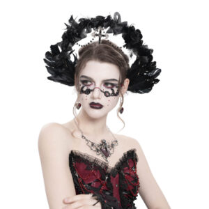 EAS025 - Black Feather Crown